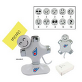 4 Port Cute Head 2.0 USB Hub,with digital full color process